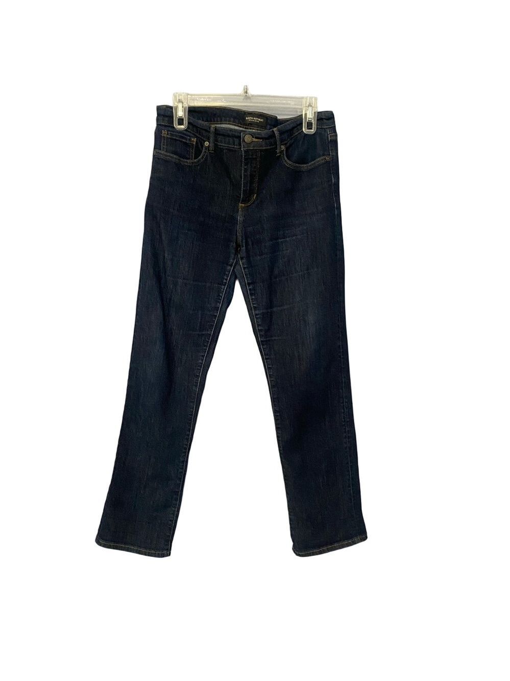 Banana Republic Indigo Girlfriend Fit Jeans Size 30 Straight Leg